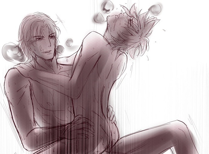 fate/stay_night fate/zero fate_(series) kirei_kotomine kiritsugu_emiya male male/male male_only rule34 tagme yaoi