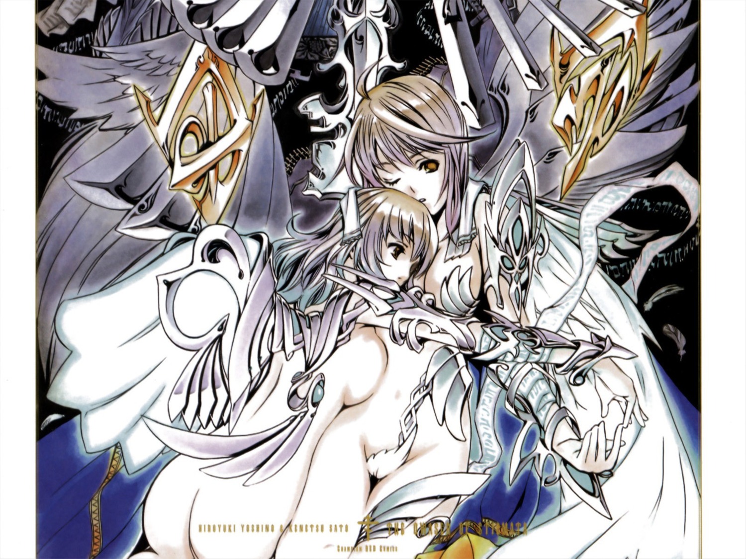 female nude oribe_mafuyu rule34 seikon_no_qwaser tagme yamanobe_tomo