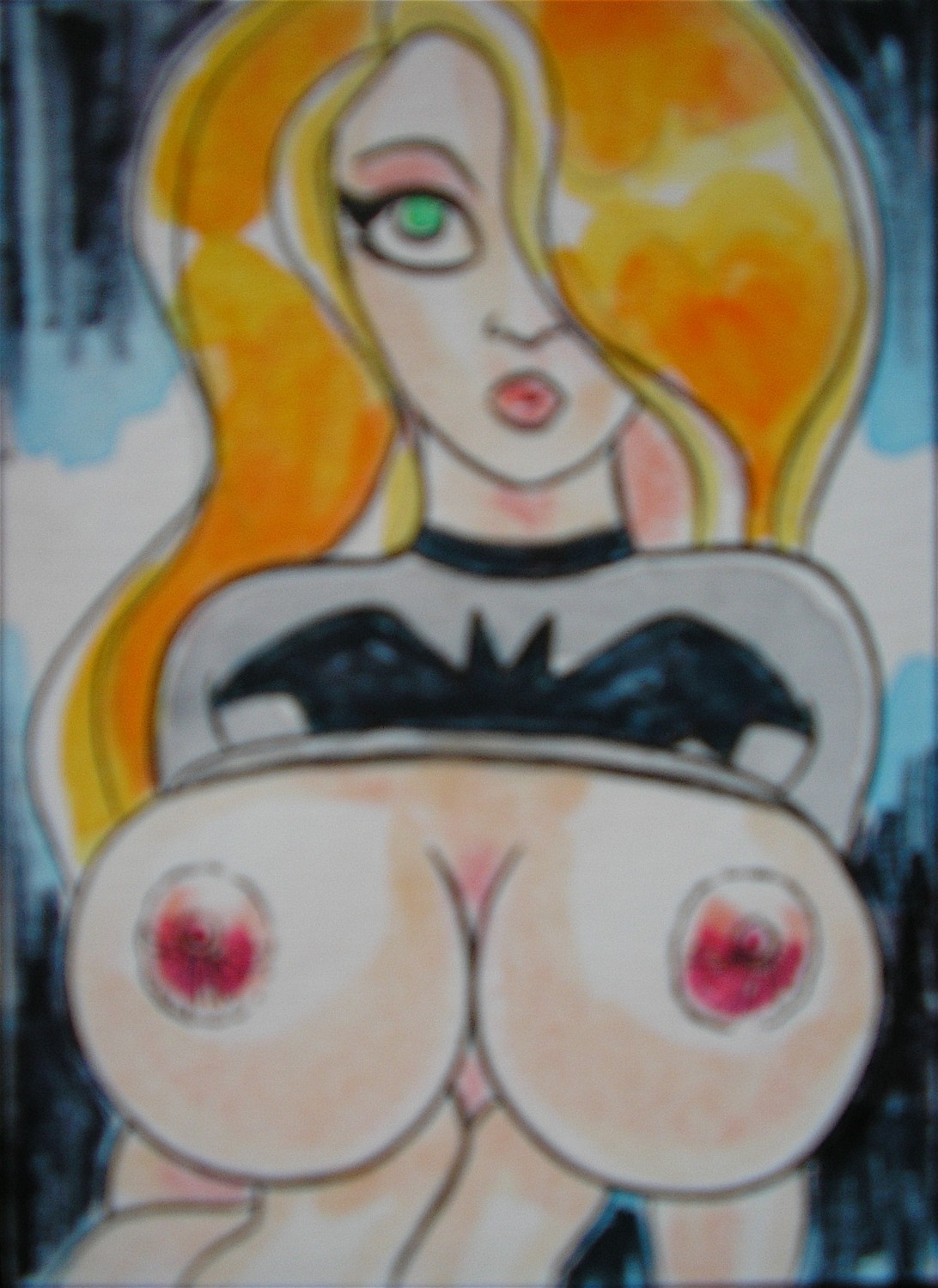 1girls barbara_gordon batgirl batman_(series) dc dc_comics female female_only rule34 siriguana solo