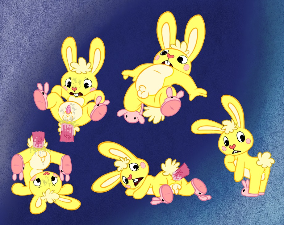 amarimasi anal anthro cuddles_(htf) cum furry gay happy_tree_friends lagomorph male penis rabbit rule34