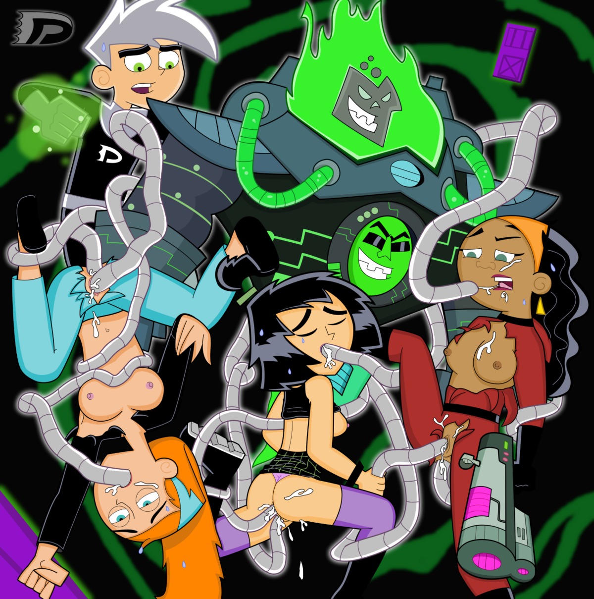 danny_fenton danny_phantom dark-skinned_female dark_skin darkdp double_penetration female human interracial jazz_fenton male nickelodeon rule34 sam_manson skulker smooth_skin technus valerie_gray