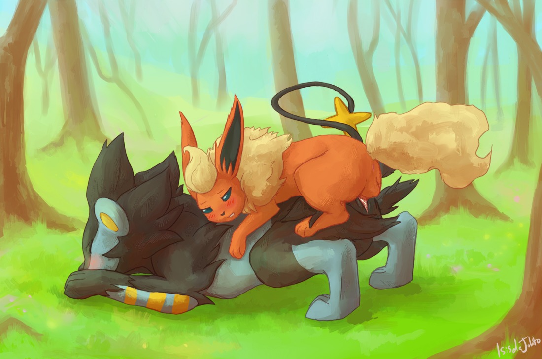 balls blush canine color day eeveelution female feral feral_on_feral feral_only feral_penetrating flareon insertion interspecies luxray male nude outdoors penis pokemon pokemon_(species) pussy rule34 sex side_view size_difference smaller_male straight tagme testicles video_games vulva