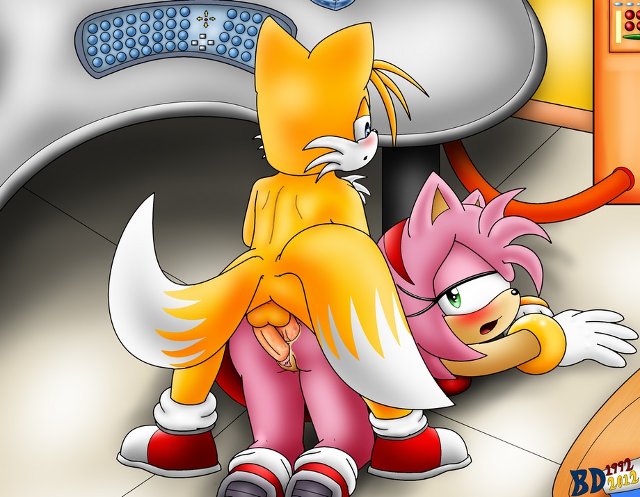 2012 amy_rose anal anthro ass balls blue_eyes canine female fox fur furry hedgehog kitsune male multi_tail penetration penis pink_fur pussy rule34 sega sonic_(series) sonic_the_hedgehog_(series) straight tail tails tails_the_fox tan_fur white_fur yellow_fur