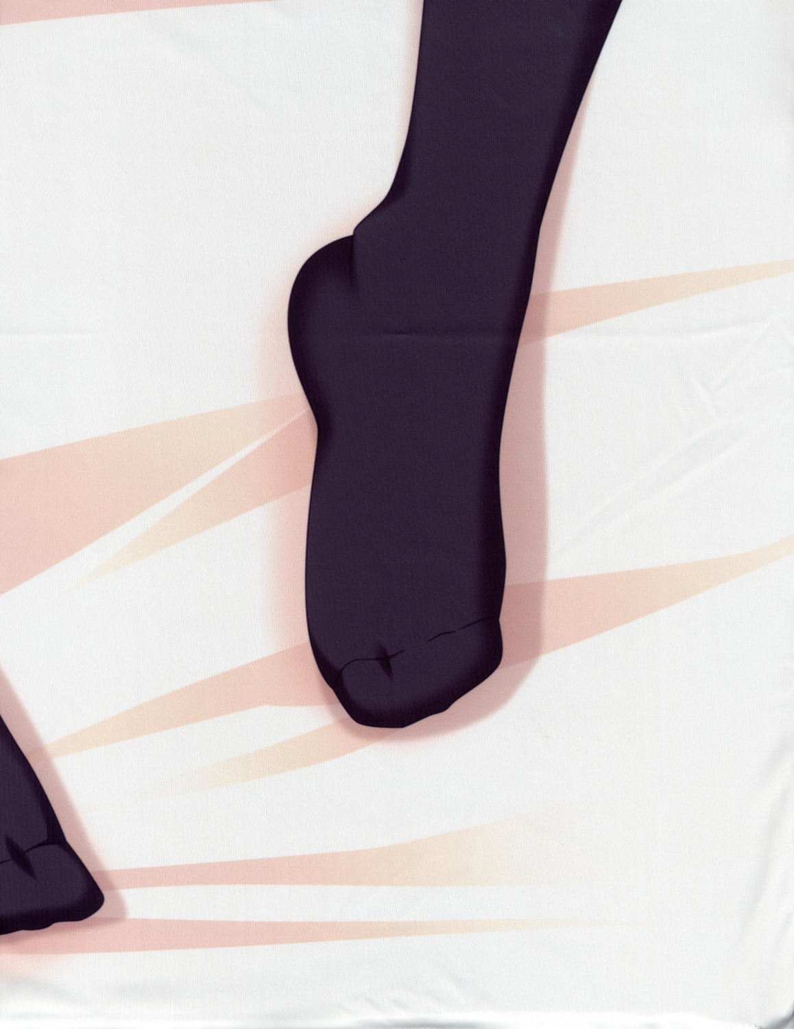 bed fate_testarossa feet female mahou_shoujo_lyrical_nanoha mahou_shoujo_lyrical_nanoha_strikers rule34 sugii_tsukasa sugiya thighhighs
