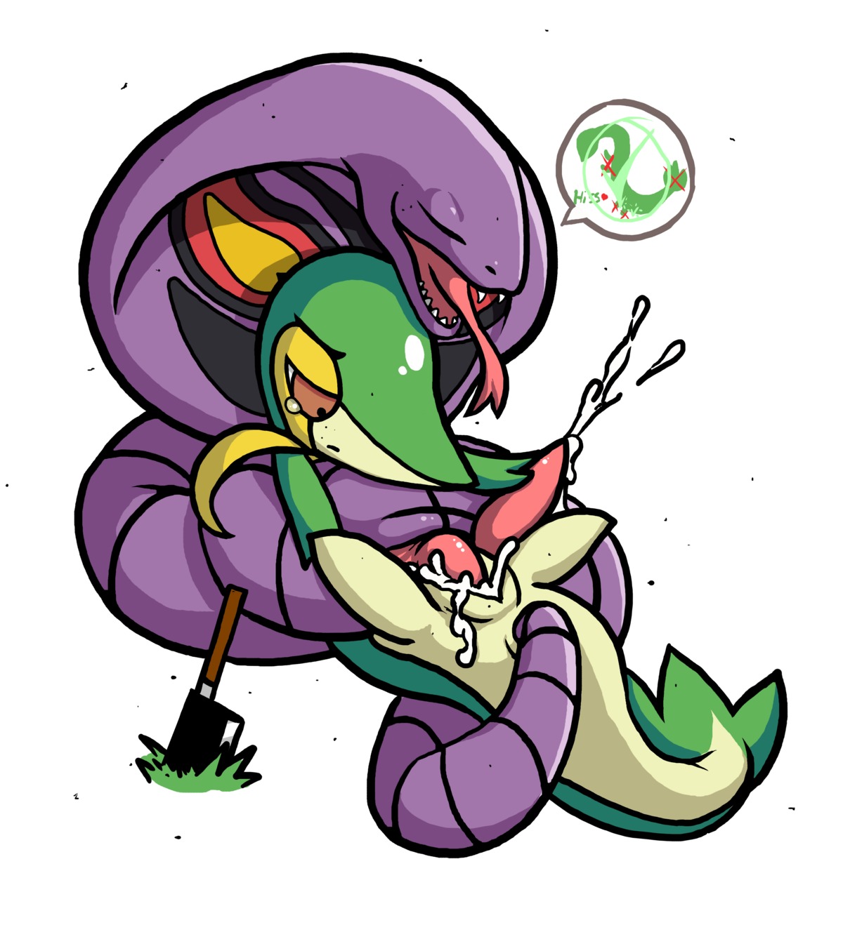 2_penises absurd_res anal angry animal_genitalia animal_penis anus arbok bodily_fluids butt cloaca cloacal_penis coiling conditional_dnp cum cum_in_vagina cum_inside dominant double_penetration duo e621 erection eyes_closed female feral feral_on_feral forced generation_1_pokemon generation_5_pokemon genital_fluids genitals hemipenes hi_res knife larger_dom larger_male male male/female multi_genitalia multi_penis nintendo nude penetration penis pokemon pokemon_(species) psycho_snivy rape red_eyes reptile scalie serpentine sex size_difference smaller_female snake snake_hood snivy tail tricksta vaginal vaginal_penetration vulva