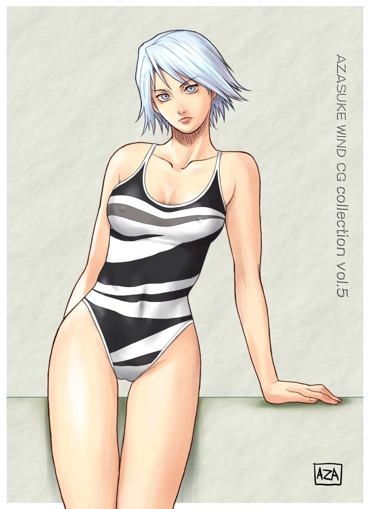 azasuke breasts christie_(doa) dead_or_alive female highres rule34 swimsuit tecmo