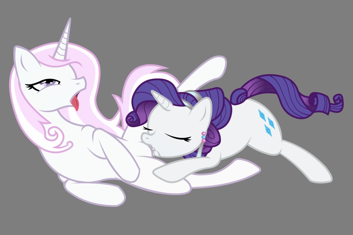3:2 alpha_channel bodily_fluids cunnilingus cutie_mark dripping duo e621 ear_piercing equid equine eyes_closed female female/female feral fleur_de_lis_(mlp) friendship_is_magic fur genital_fluids genitals hair half-closed_eyes hand_on_leg hand_on_thigh hasbro hi_res horn lying mammal multicolored_hair my_little_pony mythological_creature mythological_equine mythology narrowed_eyes nude on_back on_front open_mouth oral piercing purple_eyes purple_hair quadruped rarity_(mlp) sex shadowovermars simple_background spread_legs spreading tail tongue tongue_out transparent_background two_tone_hair unicorn vaginal vaginal_fluids vulva white_body white_fur