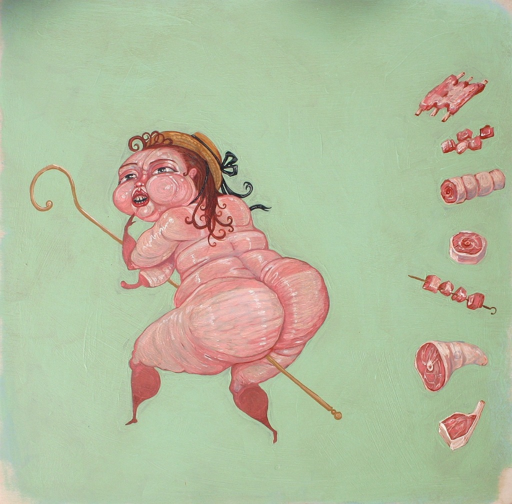 1girls between_legs bo_peep breasts brian_k_jones crook fairy_tales fat fat_female female female_only flesh full_body green_background hat hat_only headwear_only literature little_bo_peep long_hair long_nipples looking_back_at_viewer meat nursery_rhyme obese_female public_domain rule34 sagging_breasts small_feet small_hands solo staff standing tagme tanline ugly ugly_bitch ugly_female viewed_from_behind