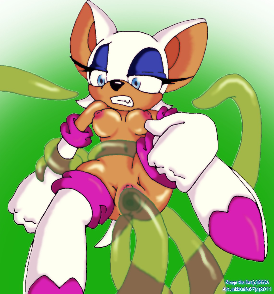 1girls 2011 anal anthro bat blue_eyes breasts clenched_teeth double_penetration female furry green_tentacles jakkknife87 penetration pussy rape restrained rouge_the_bat rule34 sonic_(series) spread_legs tentacle vaginal_penetration