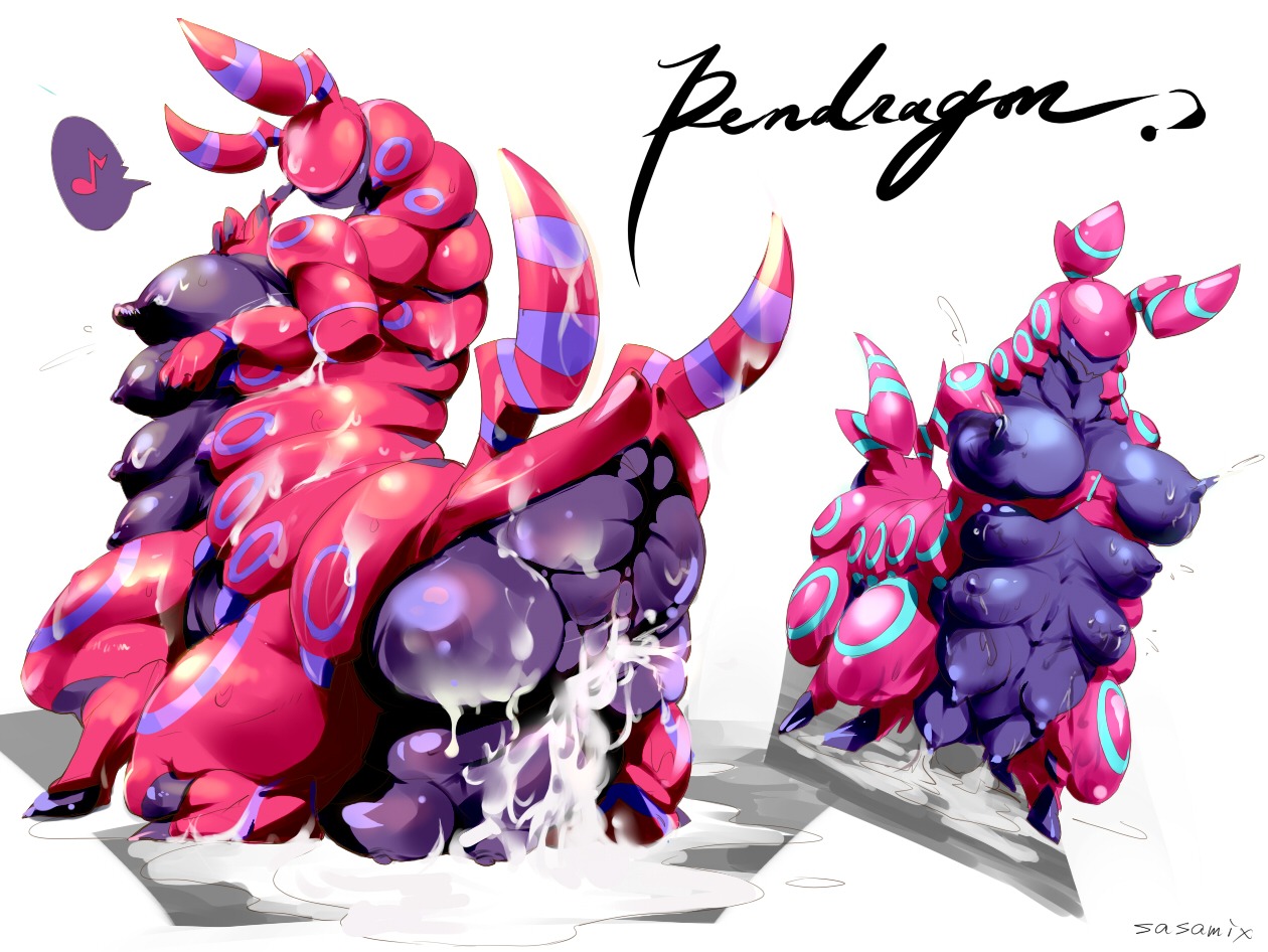 after_sex arthropod bodily_fluids breasts cum cum_in_vagina cum_inside e621 female feral generation_5_pokemon genital_fluids lactating multi_breast myriapod nintendo non-mammal_breasts pokemon pokemon_(species) sasamix scolipede solo
