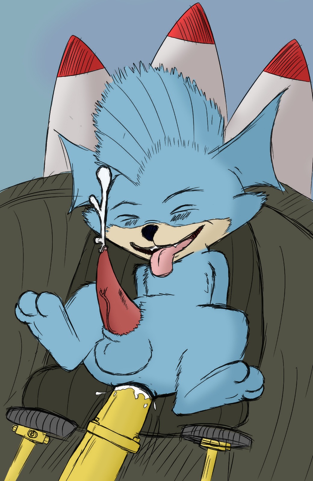 adult_(lore) anal anal_penetration balls bodily_fluids child cum cumshot e621 ejaculation emenius erection genital_fluids genitals hi_res league_of_legends machine machine_penetrating male orgasm penetration penis riot_games rumble_(lol) solo tencent tongue tongue_out yordle young