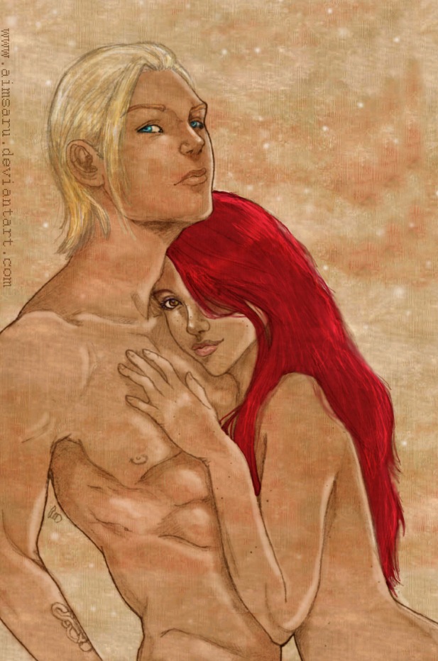 1girls artist_request draco_malfoy female ginny_weasley gryffindor harry_potter male rule34 slytherin straight tagme witch_(harry_potter)