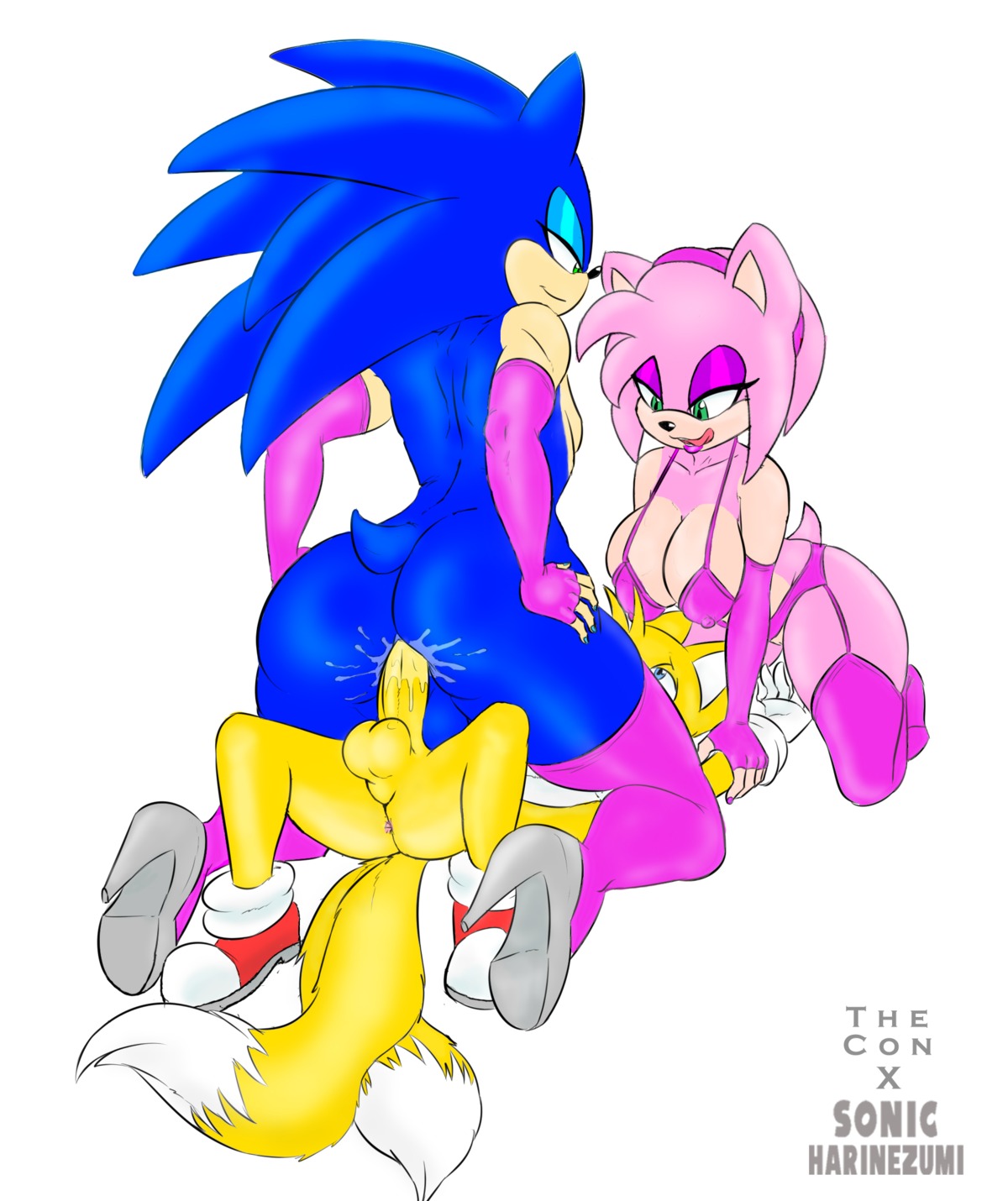 age_difference amy_rose anal anal_penetration anthro anthrofied big_breasts big_butt big_eyes big_head bisexual blue_body bodily_fluids breasts butt canid canine clothed clothing crossdressing cum dominant e621 erection eulipotyphlan female femboy footwear fox genital_fluids genitals group group_sex hedgehog hi_res male male/female male/male male_penetrated male_penetrating male_penetrating_male mammal miles_prower mostly_nude older_penetrated orgasm penetration penis pink_body sega sex shoes sonic_the_hedgehog sonic_the_hedgehog_(series) sonicharinezumi thecon threesome tongue toony trio wide_hips young young_anthro young_male