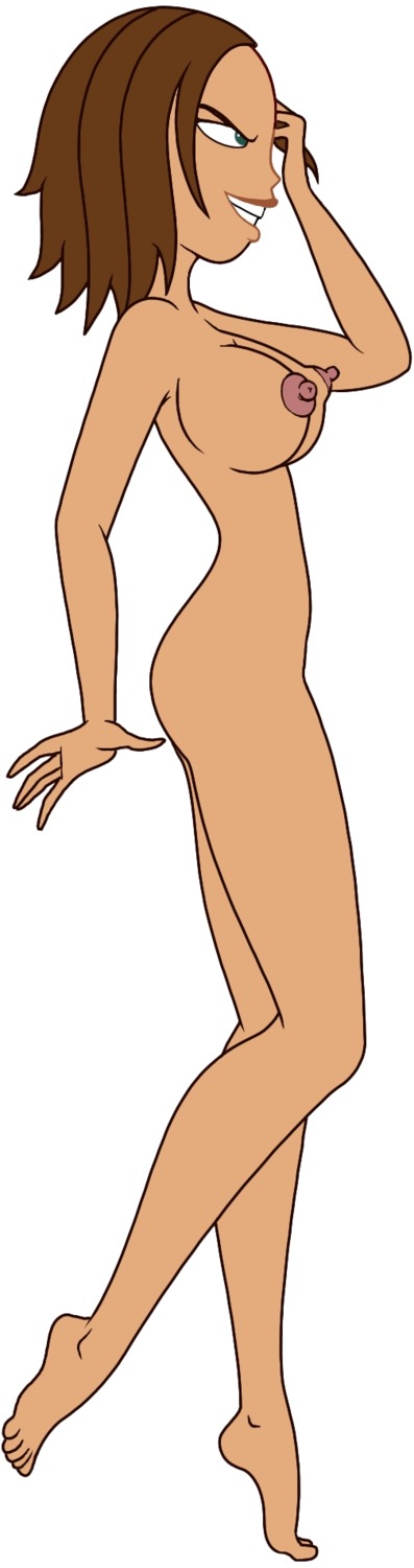 bonnie_rockwaller disney female female_only gagala human kim_possible nipples rule34 solo straight_hair tagme white_background