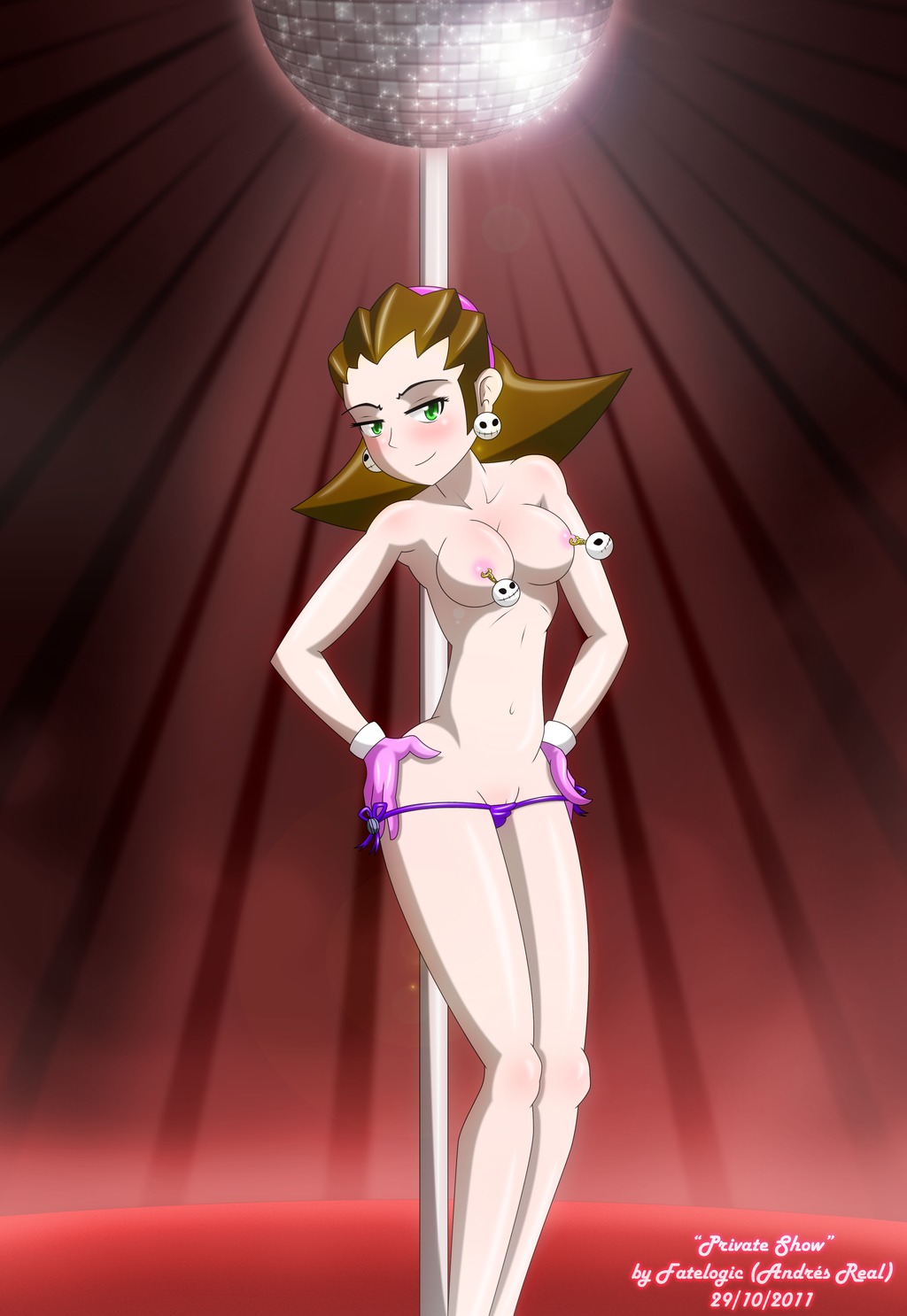 breasts fatelogic female mega_man mega_man_legends rule34 stripping tron_bonne