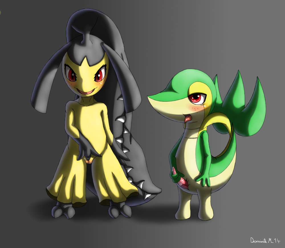 2014 2_toes 3_fingers anthro bald barefoot blush bodily_fluids cum cum_on_penis duo e621 erection eyelashes feet female fingering fingers freckles generation_3_pokemon generation_5_pokemon genital_fluids genitals glistening grey_background group_masturbation hair_mouth half-closed_eyes happy looking_at_viewer male masturbation mawile narrowed_eyes nintendo nude open_mouth orgasm penile penile_masturbation penis pokemon pokemon_(species) precum red_eyes shadow sharp_teeth simple_background smile snivy standing teeth toes tongue tongue_out vaginal vaginal_masturbation vulva zimli