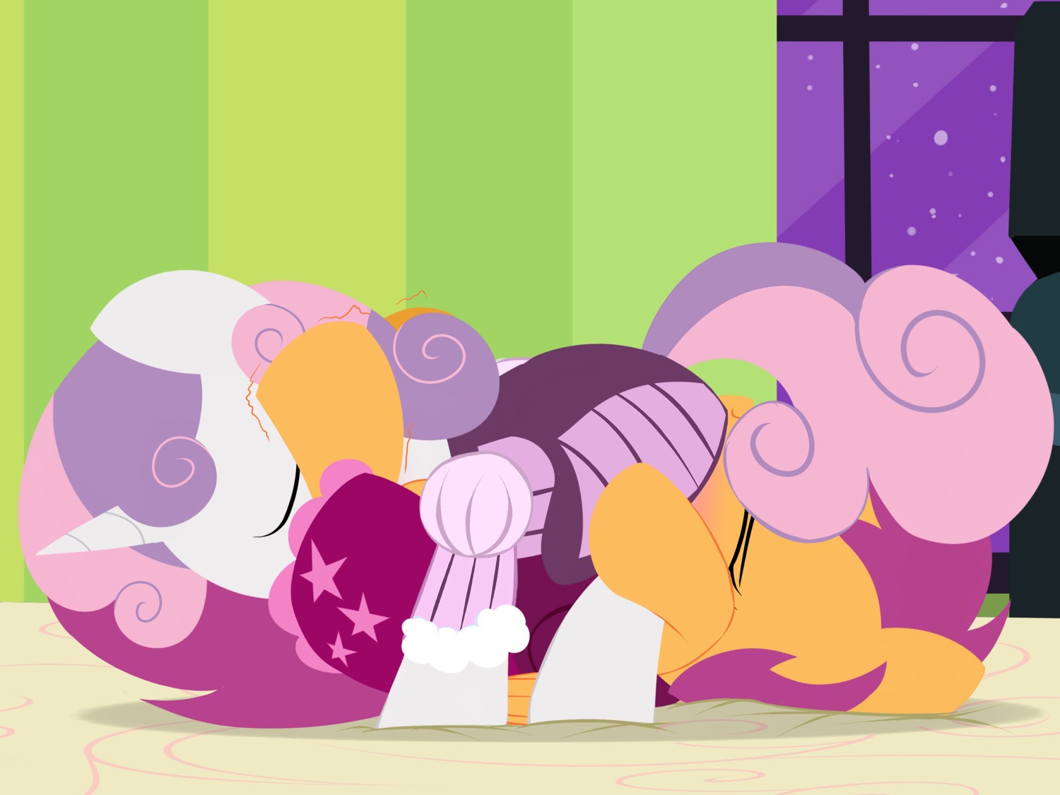 4:3 69_position absurd_res blush dtcx97 duo e621 equid equine eyes_closed feathered_wings feathers female female/female feral friendship_is_magic fur hair hasbro hi_res horn loli mammal multicolored_hair my_little_pony mythological_creature mythological_equine mythology oral orange_body orange_feathers orange_fur pegasus purple_hair scootaloo_(mlp) sex sweetie_belle_(mlp) two_tone_hair unicorn white_body white_fur wings young young_feral