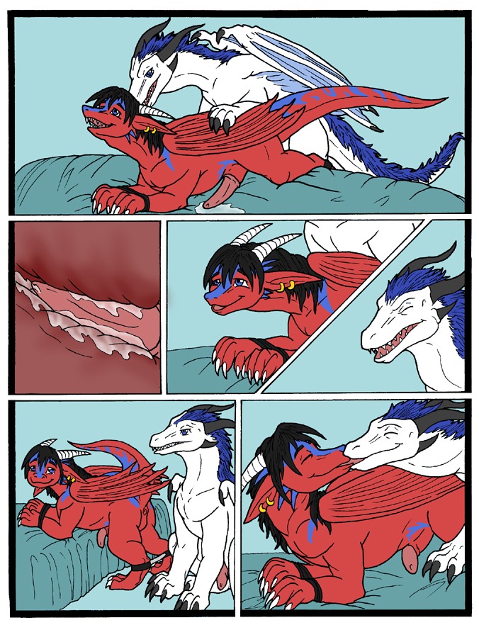 after_sex anal anal_penetration antihuman bed bodily_fluids bound chibisuke comic cum cum_in_ass cum_inside cum_while_penetrated cumshot cyniras deihnyx dominant dominant_male dragon dragon_drive e621 ejaculation erection european_mythology feral feral_on_feral french_kissing furniture genital_fluids genitals group group_sex half-erect hands-free internal kissing male male/male male_penetrated male_penetrating male_penetrating_male mane membrane_(anatomy) membranous_wings multiple_scenes mythological_creature mythological_scalie mythology orgasm penetration penis red_body scalie sex submissive submissive_male tail teeth threesome tongue trio western_dragon white_body wings