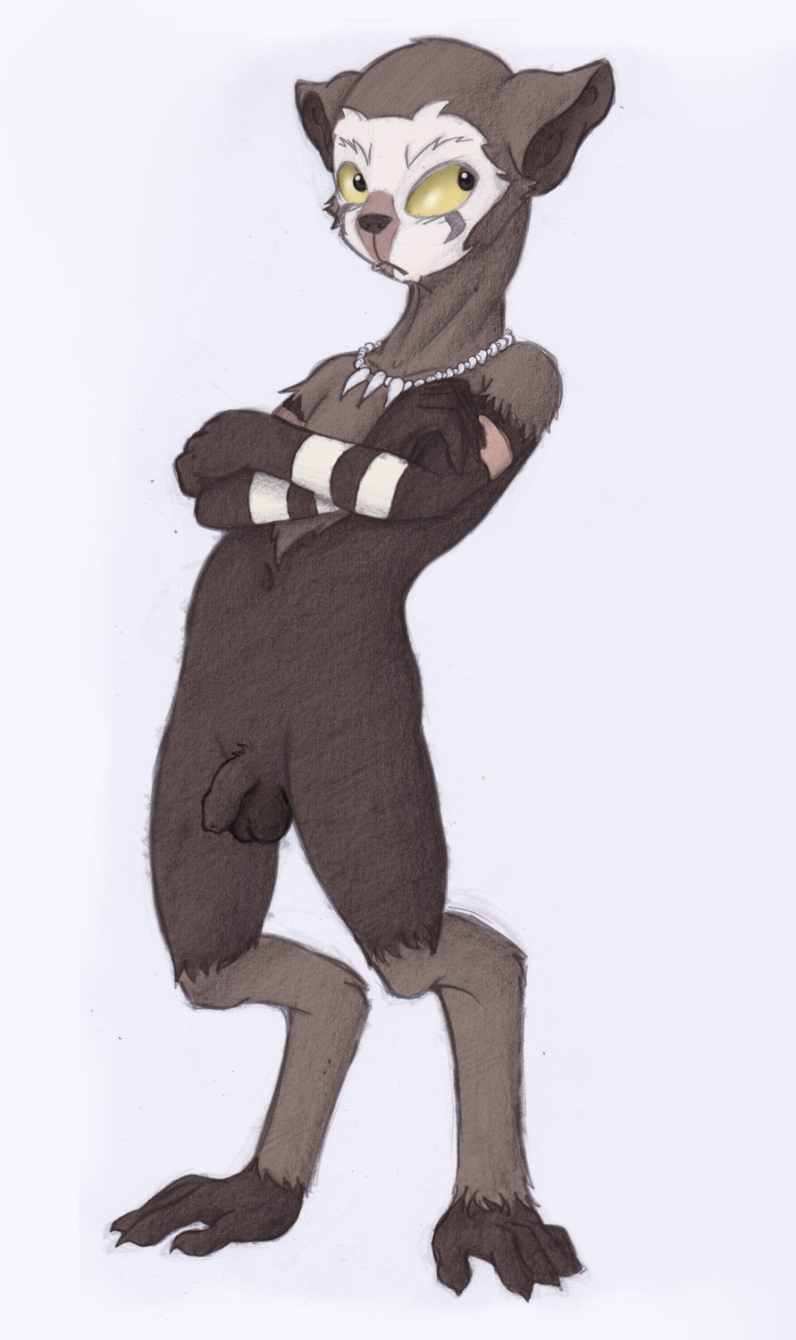 absurd_res anthro avatar:_the_last_airbender aye-aye aye-aye_spirit balls crossed_arms darkened_balls darkened_genitalia e621 feet flaccid foreskin genitals hi_res humanoid_genitalia humanoid_penis iztli jewelry lemur long_foreskin male mammal necklace nickelodeon nude penis prehensile_feet primate shota solo spirit strepsirrhine the_legend_of_korra toes unretracted_foreskin young young_anthro young_male