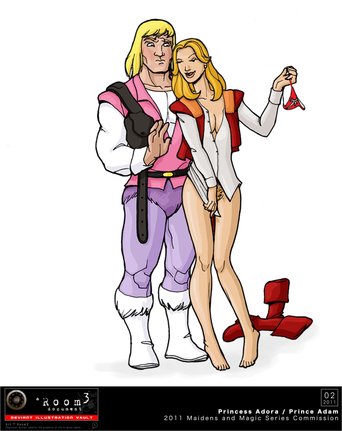 character_name male masters_of_the_universe prince_adam princess_adora rule34 she-ra she-ra_princess_of_power text trdl