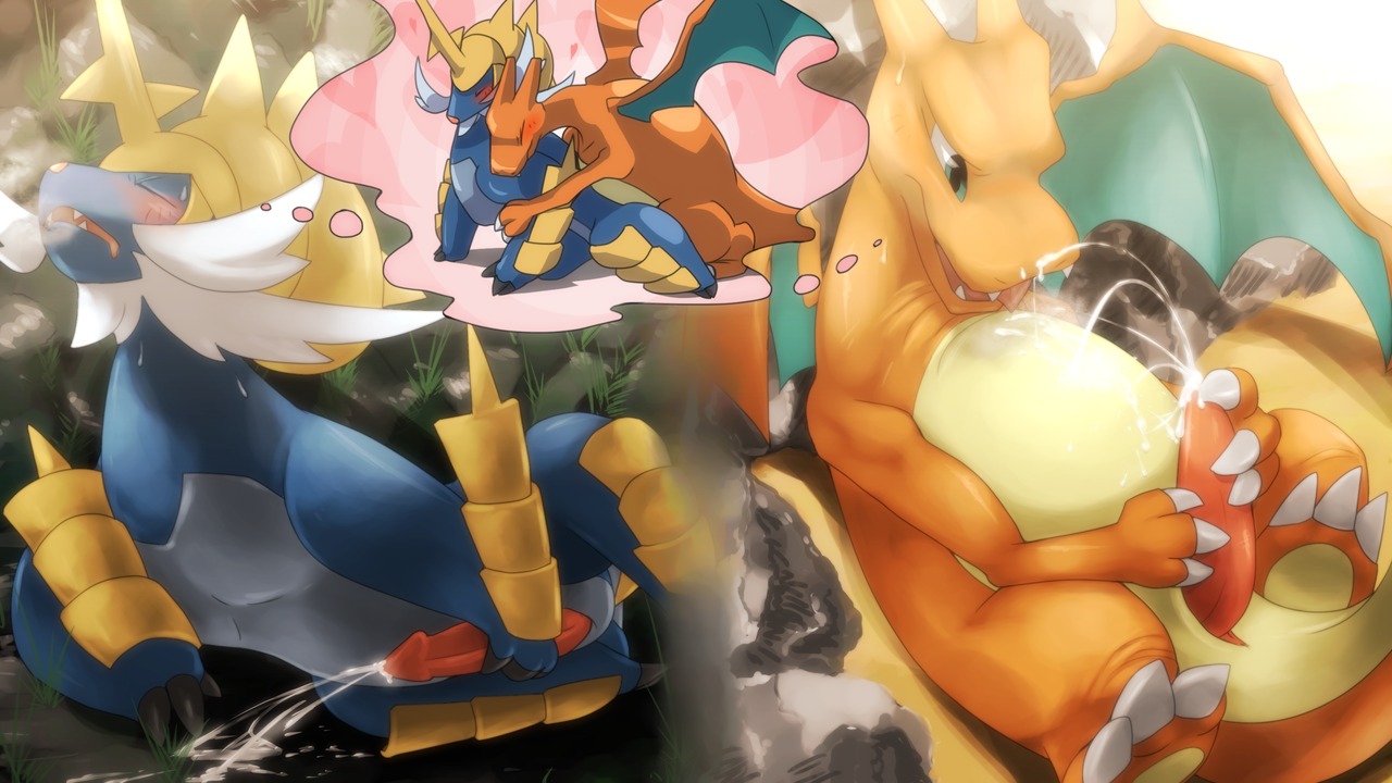 16:9 3_fingers 3_toes anal anal_penetration animal_genitalia barefoot beard biozs blue_body blue_skin blush bodily_fluids breath charizard claws cloaca cloacal_penis cuddling cum cum_in_mouth cum_inside cum_on_belly cum_on_body cum_on_chest cum_on_face cum_on_ground cum_on_penis cum_string cumshot digitigrade dragon dream duo e621 ejaculation erection eyes_closed facial_hair feet feral feral_on_feral fingers from_behind_position fur generation_1_pokemon generation_5_pokemon genital_fluids genitals grass green_eyes hair happy heart_symbol holding_penis horn hug japanese looking_down lying male male/male male_penetrated male_penetrating male_penetrating_male mammal masturbation membrane_(anatomy) membranous_wings messy muscular mustelid mythological_creature mythological_scalie mythology nintendo nude on_side open_mouth orange_body orange_skin orgasm outside pecs penetration penile penile_masturbation penis pink_background pink_body pink_nose pink_skin plant pokemon pokemon_(species) red_penis reptile samurott scalie sex shadow sharp_teeth short_hair simple_background sitting slightly_chubby smile sweat tail tan_body tan_skin teeth toes vertical_cloaca white_hair widescreen wings