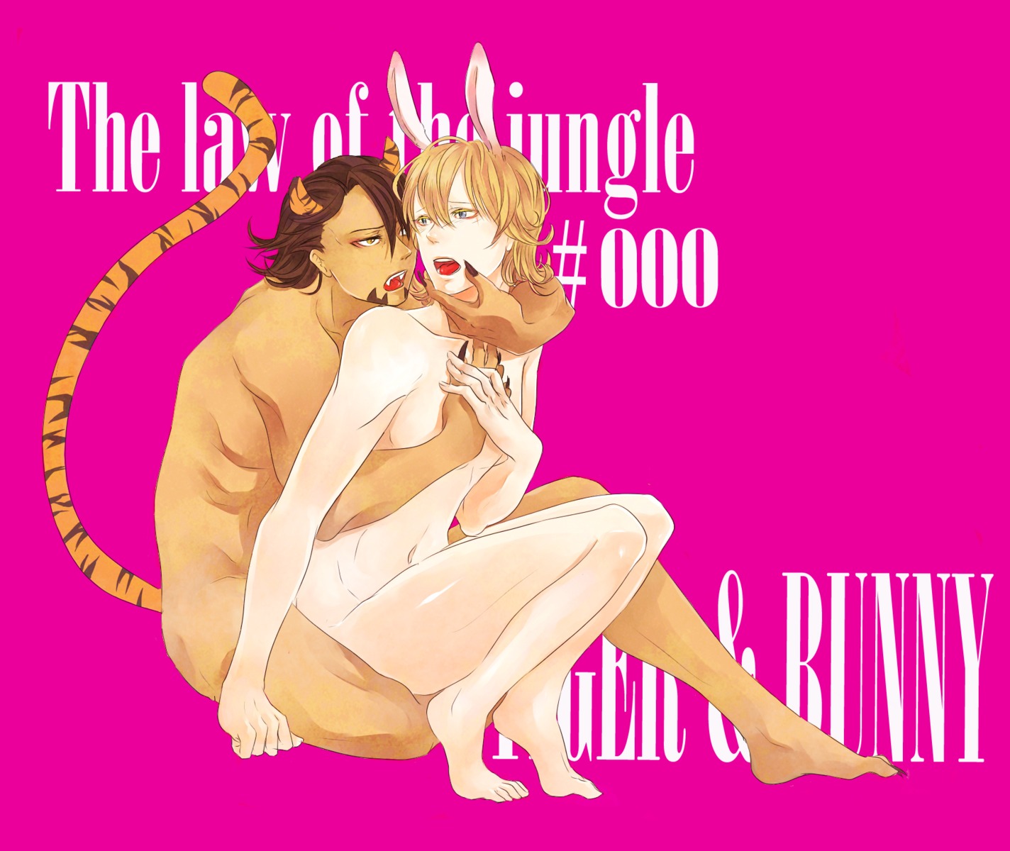 2boys animal_ears barnaby_brooks_jr. gay kotetsu_t._kaburagi male male_only rule34 tagme tail tiger_and_bunny wild_tiger yaoi