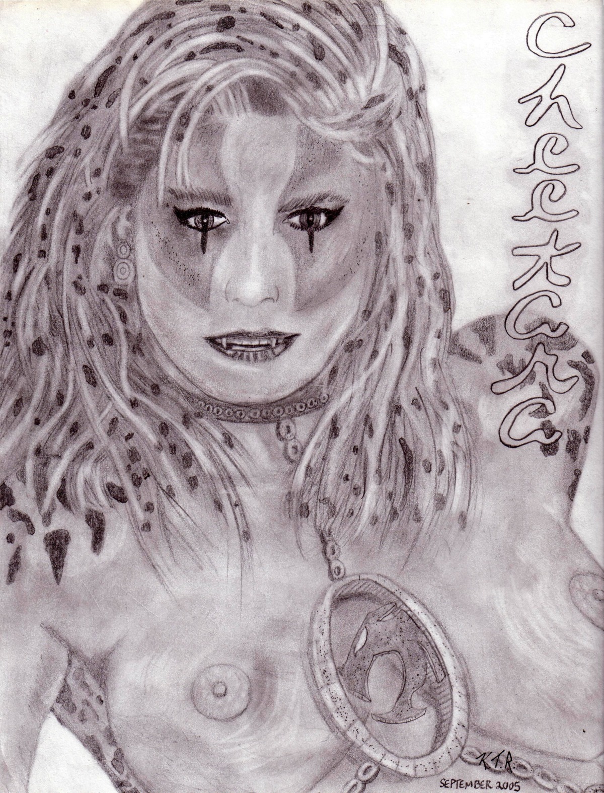 2005 artist_request character_name cheetara dated female greyscale rule34 signature tagme text thundercats