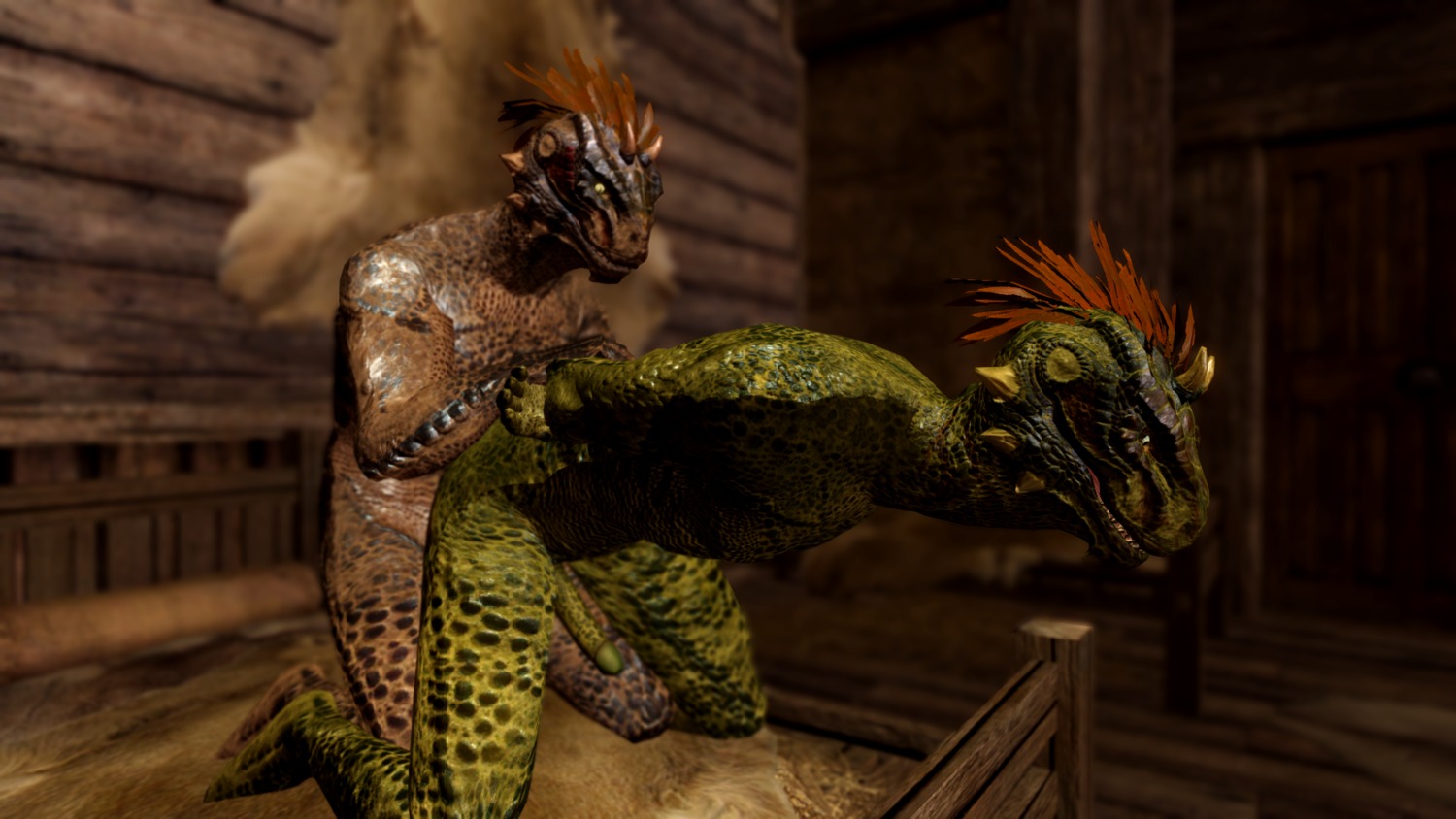 16:9 3d_(artwork) anal anthro argonian digital_media_(artwork) duo e621 from_behind_position hi_res male male/male male_penetrated male_penetrating male_penetrating_male microsoft penetration scalie sex the_elder_scrolls unknown_artist widescreen