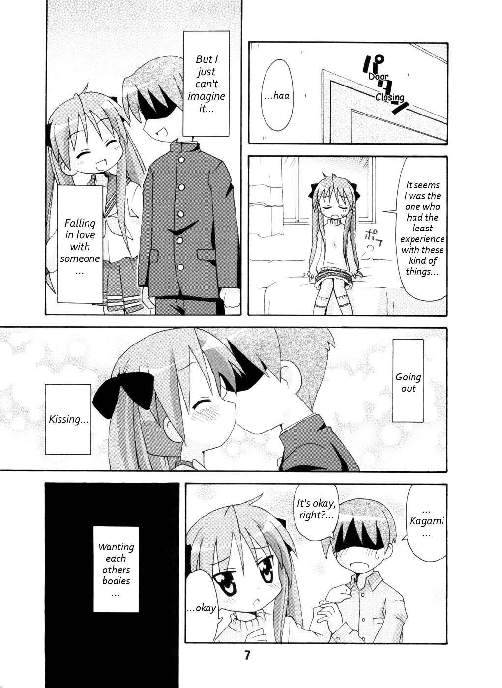 comic female kagami_hiiragi lucky_star rule34 tagme