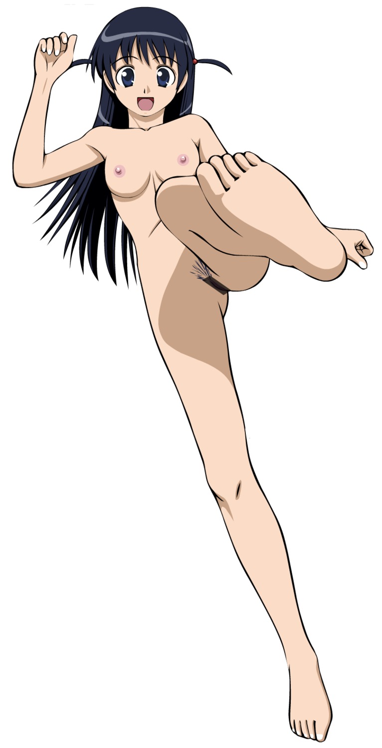 bar_censor breasts censored feet female nipples nude nude_female open_mouth pubic_hair rule34 school_rumble soles toes tsukamoto_tenma