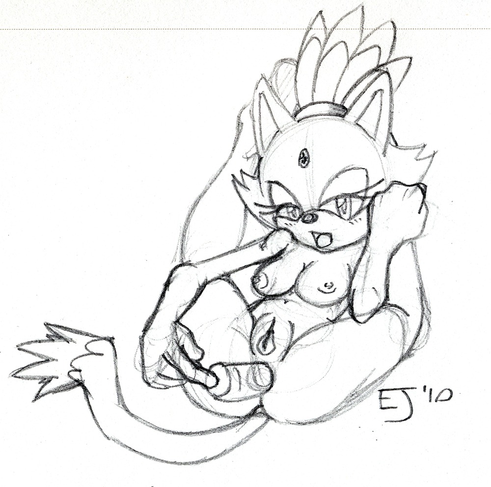 anthro blaze_the_cat cat cyclone_corsair feline female female_only fur mammal rule34 saltcore solo sonic_(series) sonic_the_hedgehog_(series) tagme