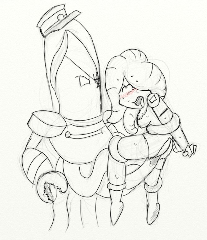 admiral_swiggins alien alien_humanoid aquatic awesomenauts catti cephalopod coco_nebulon coleoid decapodiform duo e621 female grandfathered_content humanoid mantle_(mollusk) mollusk tentacles