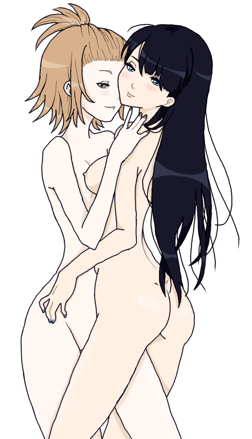 female female_only human human_only k-on! mio_akiyama_(k-on!) multiple_females multiple_girls orenji-ironeko ritsu_tainaka_(k-on!) rule34 tagme
