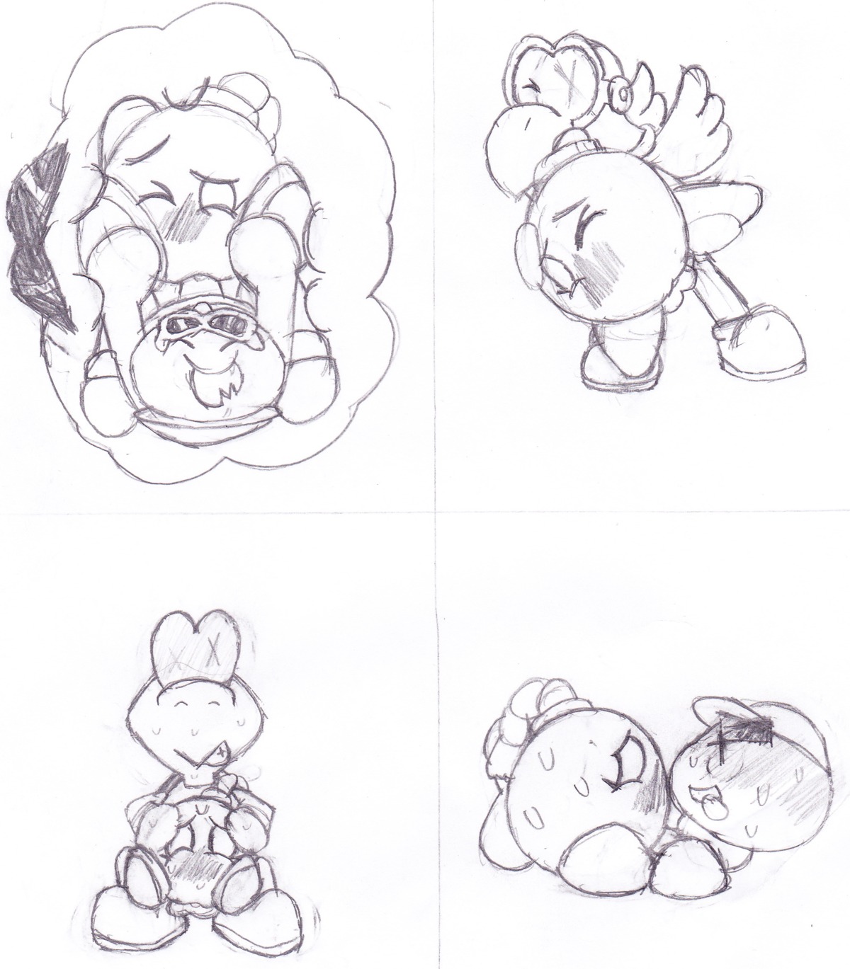 bob-omb bombette female goomba goombario interspecies koopa_troopa kooper lakilester lakitu male mario_(series) nintendo paper_mario parakarry paratroopa rule34 sex