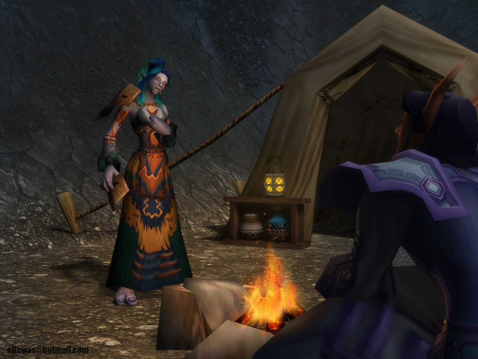 1boy 3d blood_elf ellowas female male rule34 tagme troll_(warcraft) troll_female world_of_warcraft