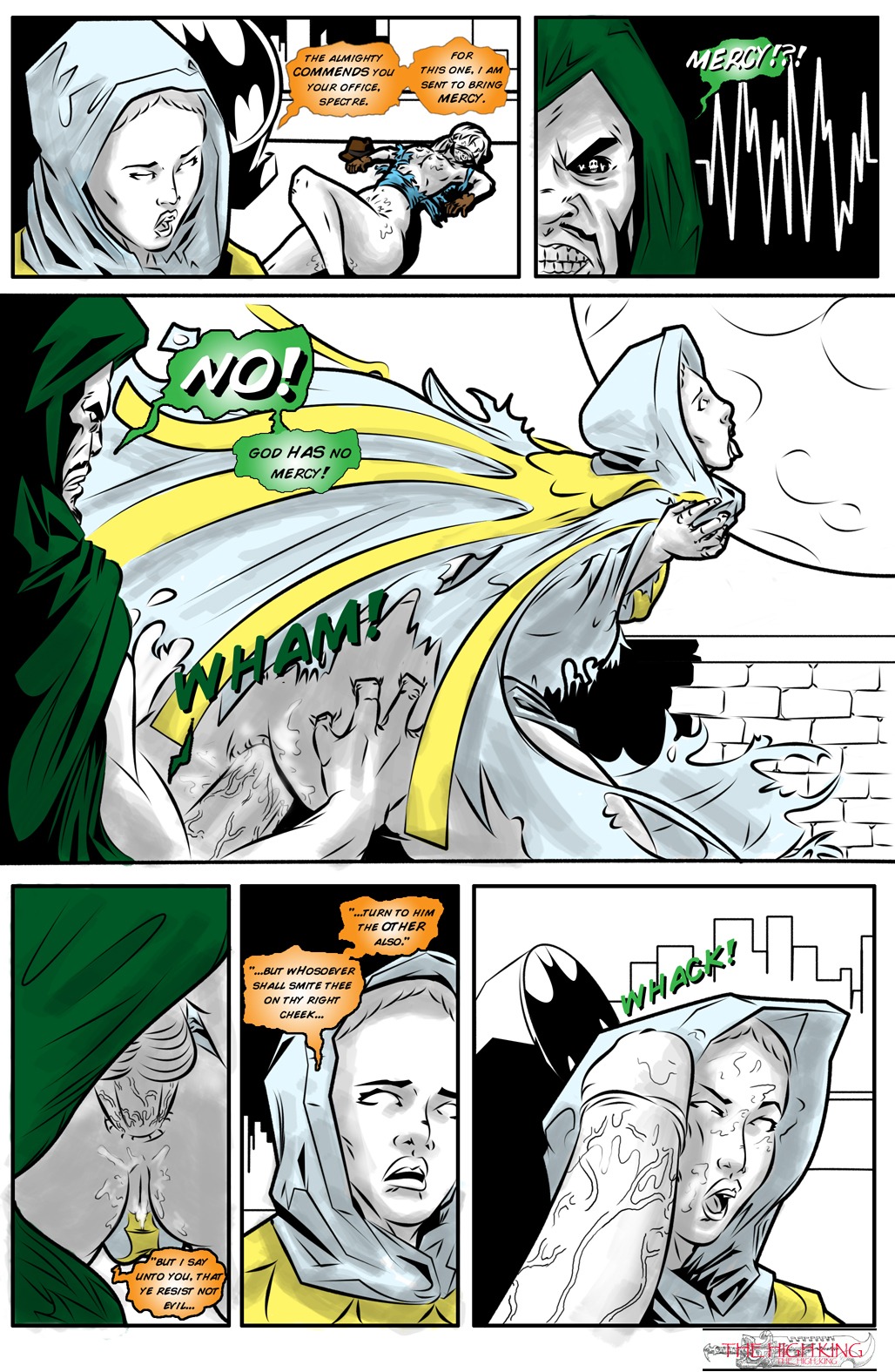 crispus_allen dc dc_comics female final_crisis religion renee_montoya rule34 the_high_king the_question the_spectre