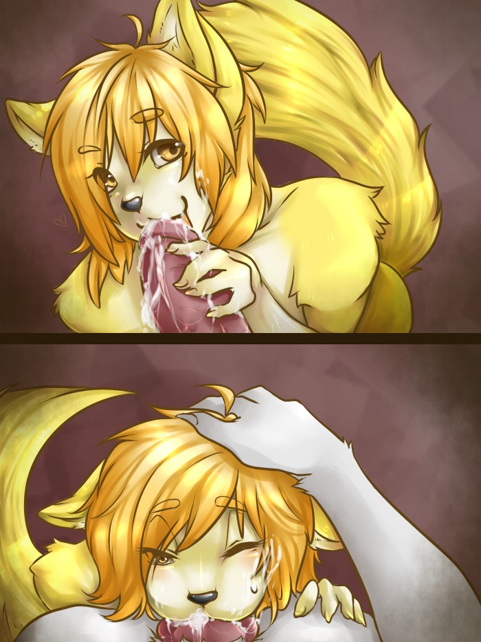 2014 anthro bodily_fluids canid canine cum cum_in_mouth cum_inside cum_on_face cum_on_hand cum_on_penis duo e621 erection fellatio first_person_view fox fur genital_fluids genitals hair half-closed_eyes happy knot licking looking_at_viewer male male/male male_penetrated male_penetrating male_penetrating_male male_pov mammal munchii narrowed_eyes nude one_eye_closed open_mouth oral oral_penetration orgasm penetrating_pov penetration penile penis penis_lick sex short_hair smile solo_focus sweat tongue tongue_out