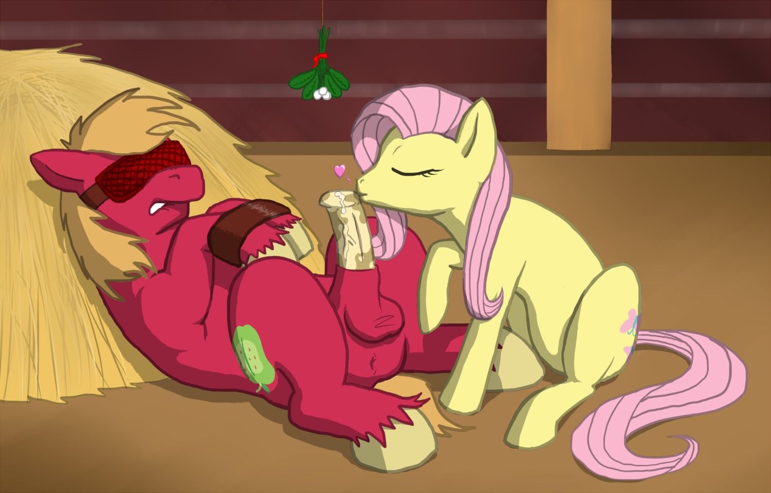 animal_genitalia animal_penis balls big_macintosh_(mlp) earth_pony equine equine_genitalia equine_penis female feral fluttershy_(mlp) friendship_is_magic hasbro horse horsecock male my_little_pony pegasus penis pink_hair pony rule34 smooth_skin tagme