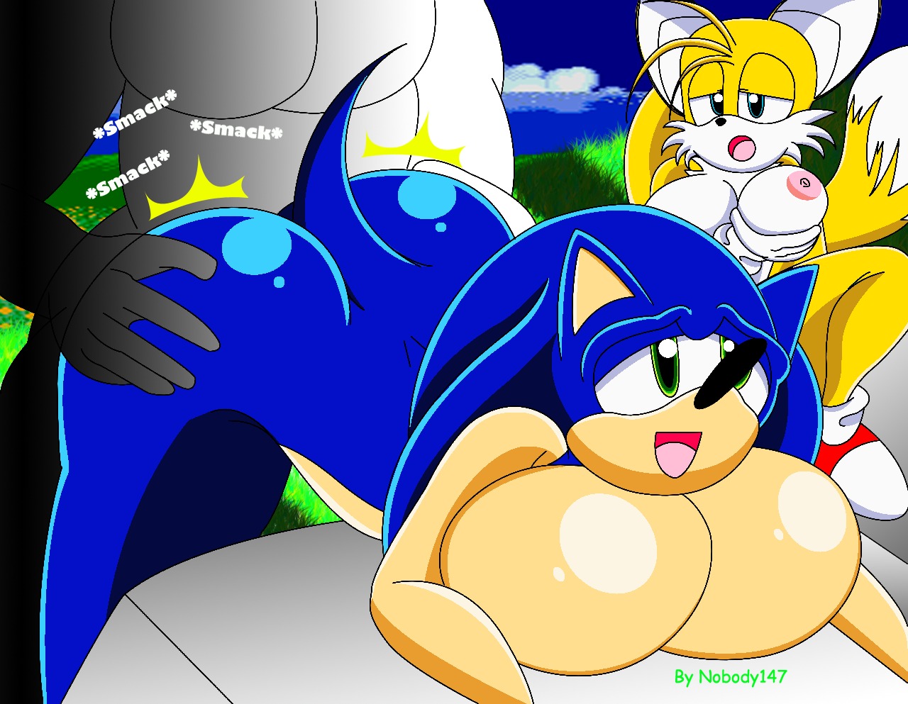 anthro blue_fur canine female female_sonic_the_hedgehog fox furry hedgehog mammal miles_tails_prower nobody147 rule34 rule_63 sonic_(series) sonic_the_hedgehog sonic_the_hedgehog_(series) sonic_the_hedgehog_2 tails tails_the_fox