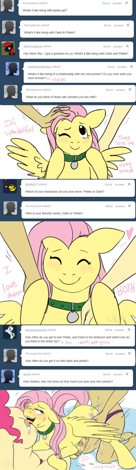 cartoonlion fluttershy_(mlp) friendship_is_magic futanari intersex my_little_pony pinkie_pie_(mlp) rainbow_dash_(mlp) rule34 smooth_skin