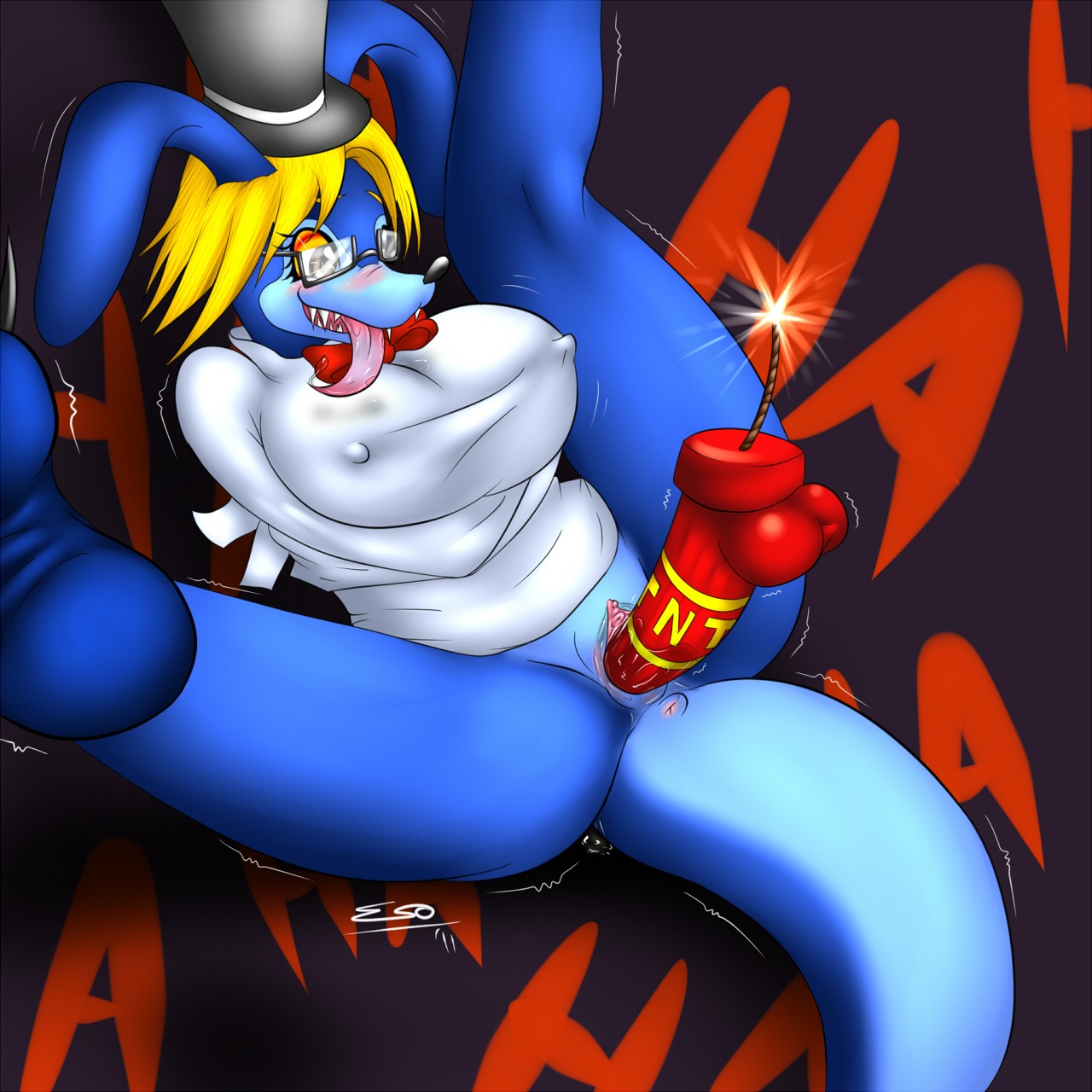 color crash_(series) female female_only fur furry kangaroo mammal marsupial pherociouseso ripper_roo rule34 rule_63 solo