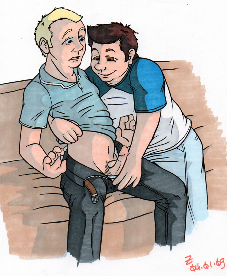 hot_fuzz male male_only pc_danny_butterman rule34 sergeant_nicholas_angel tagme