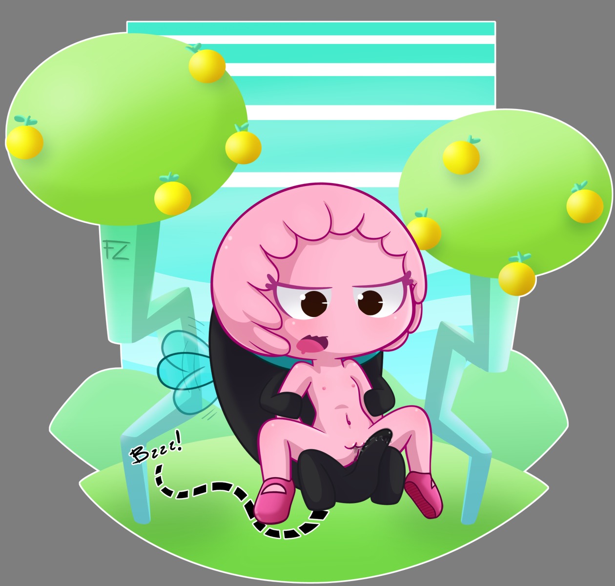 1girls dodo_(jelly_jamm) female frozenzombie jelly_jamm naked naked_female pink_hair rita_(jelly_jamm) rule34 sex shortstack tagme transparent_background zoophilia