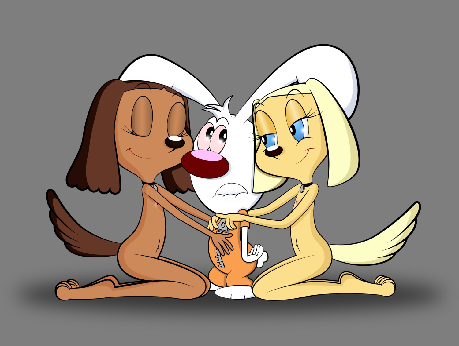 anthro brandy_and_mr._whiskers brandy_harrington canine disney disney_channel dog female fur furry male mammal mr._whiskers nipples rabbit rule34 straight tagme tiffany_turlington toon_disney
