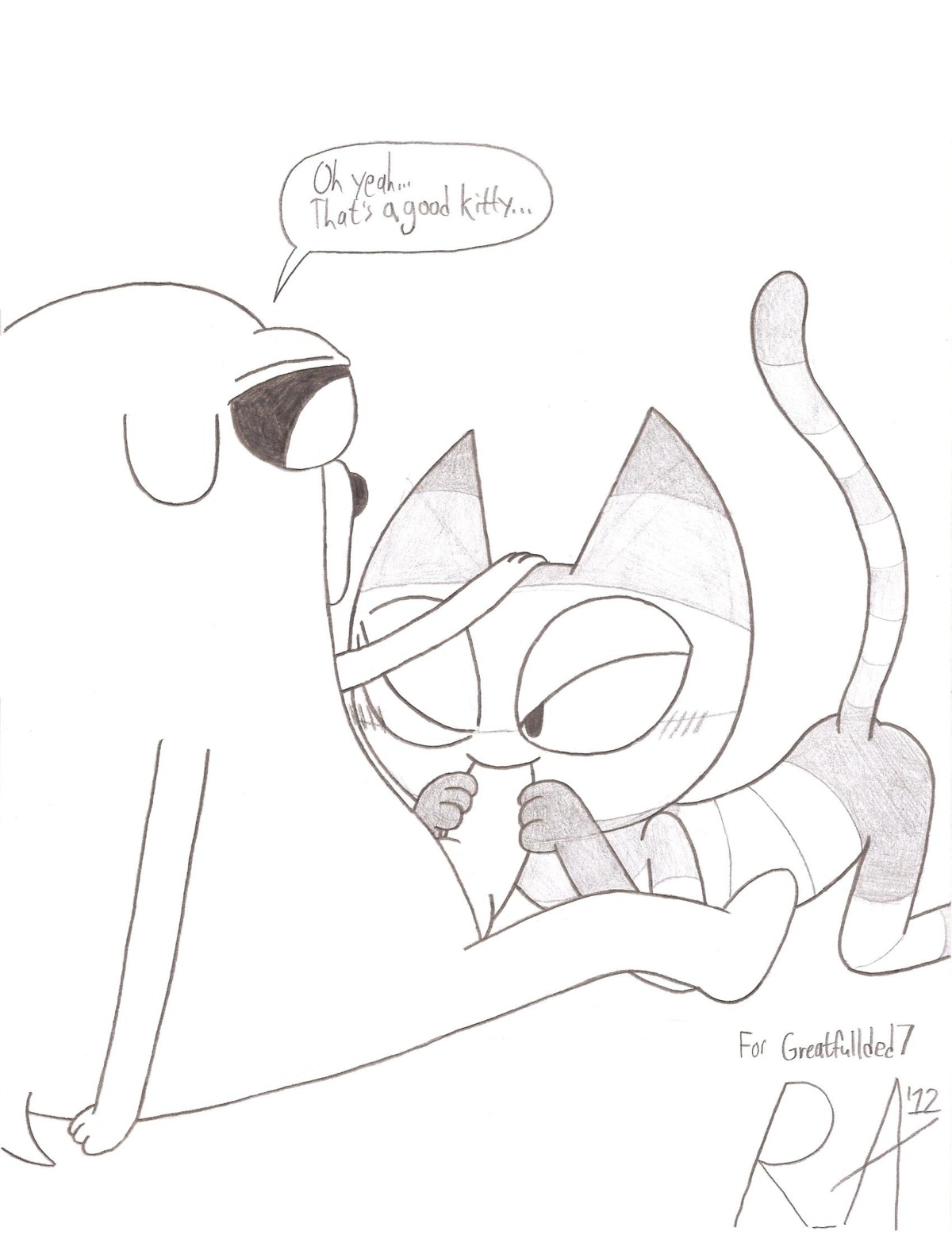 adventure_time animal_genitalia animal_penis blowjob canine canine_penis cat cat_girl catgirl dog feline female furry furry_only headpat headpat_during_blowjob interspecies jake_the_dog male me-mow penis random_anon rule34 sucking_penis tagme