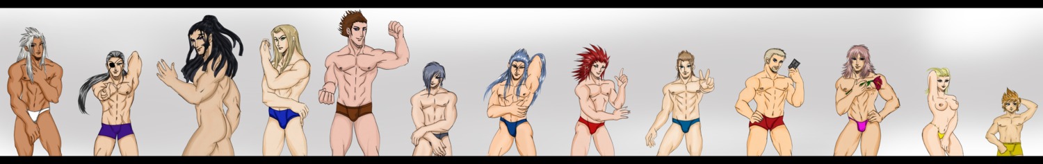 axel_(kingdom_hearts) casual demyx disney female human kingdom_hearts larxene lexaeus luxord male marluxia nipples nobody_(kingdom_hearts) organization_xiii roxas rule34 saix square_enix topless vexen xaldin xemnas xigbar zexion