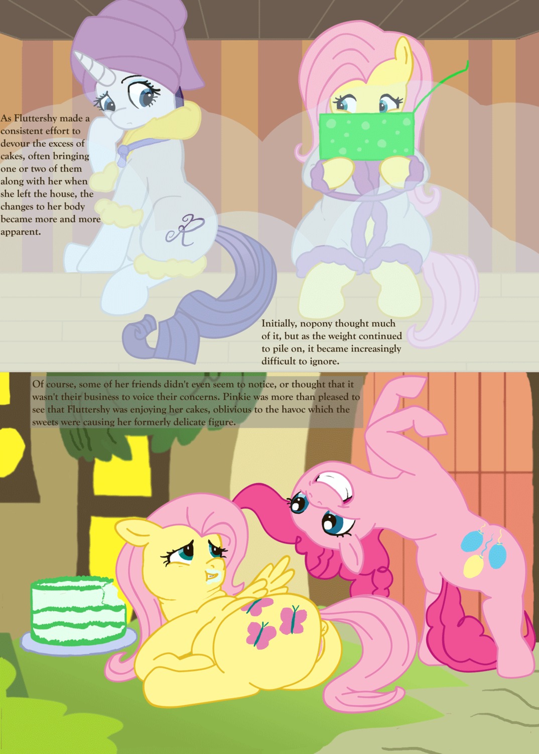 earth_pony equine female feral fluttershy_(mlp) friendship_is_magic horse my_little_pony mythological_creature mythological_equine mythology pegasus pinkie_pie_(mlp) pony rarity_(mlp) rule34 smooth_skin unicorn