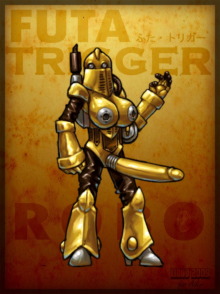 1futa 2009 chrono_(series) chrono_trigger curvy english_text erection full-length_portrait full_length futa_only futa_sans_balls futanari hyper hyper_penis intersex japanese_text linty nude penis portrait robo_(chrono_trigger) rule34 rule_63 solo solo_futa standing text