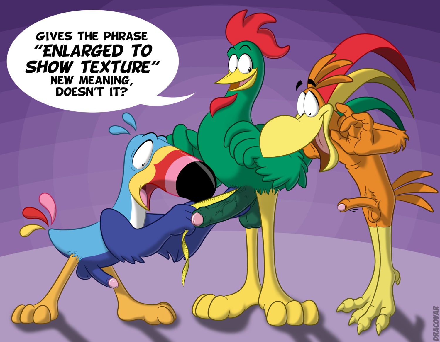 absurd_res anthro avian balls beak big_penis bird blue_penis chicken cocoa_puffs comparing comparing_penis corn_flakes cornelius_(kellogg's) cuculiform dialogue dracovar_valeford e621 english_text erection feathered_wings feathers feet floating_eyebrows foreskin froot_loops galliform general_mills genitals green_penis group hi_res humanoid_genitalia humanoid_penis kellogg's larger_male lol_comments looking_at_genitalia looking_at_penis male male/male mascot measuring measuring_penis orange_penis partially_retracted_foreskin penis penis_envy penis_size_difference phasianid piciform retracted_foreskin shocked size_difference smaller_male smile sonny_the_cuckoo_bird standing story story_at_source surprised talons tape_measure text toes toucan toucan_sam vein veiny_penis winged_arms wings
