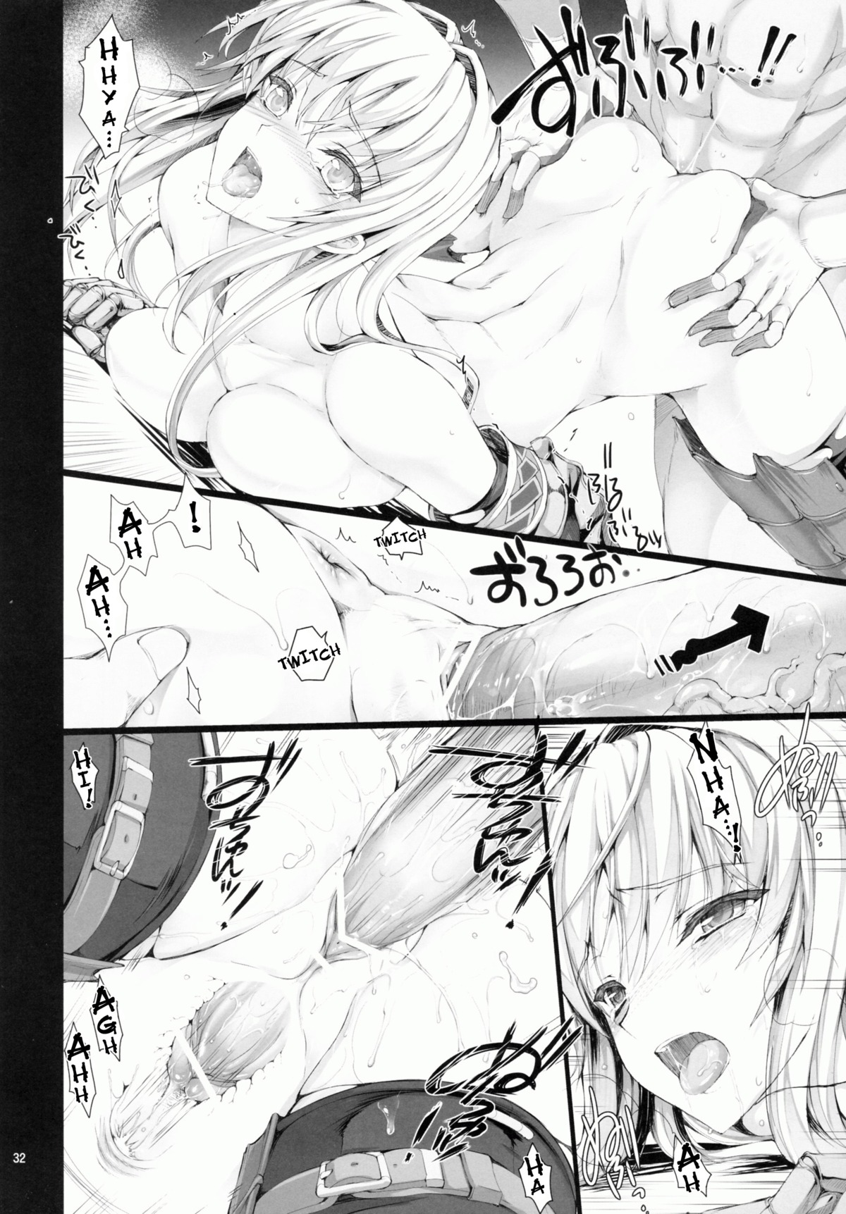 1girls 2010 aqua_eyes armor blonde_hair breasts brother_akantor capcom censored clothing comiket_78 cross_section cum cum_in_pussy cum_in_uterus cum_inside female from_behind full gauntlets gloves helmet hi_res high_resolution highres hunter_(monster_hunter) kizuki_aruchu kushala_(armor) large_breasts long_hair lying male monhan_no_erohon_9 monster_hunter monster_hunter_2 nakadashi navel nipples nude on_back open_mouth original_character penetration penis pub pussy rule34 sex spread_legs storyline torn_clothes translated udon-ya uterus vagina vaginal_penetration